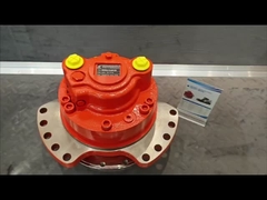 Motor de pistão hidráulico de ferro fundido de carga pesada Torque 2950-5100 N.m Nomeação para operações de 100-125 r/min