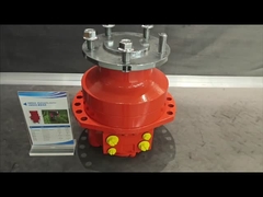 Alta pressão hidráulica do motor do pistão HMCR03 de baixo nível de ruído para o carregador do boi do patim