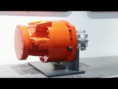 Pressão nominal de 25 MPa Motor de accionamento hidráulico em disco Fluxo de distribuição