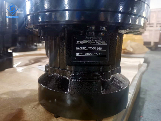 Tipo motor hidráulico MSE05-0-G14-F04-2220-38BEX do pistão de Poclain do torque alto