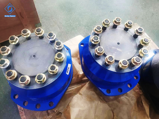 Motor de pistão hidráulico de ferro fundido Poclain MS11 100 - 125 r/min