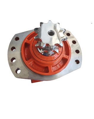 Motor de pistão hidráulico de ferro fundido de carga pesada Torque 2950-5100 N.m Nomeação para operações de 100-125 r/min