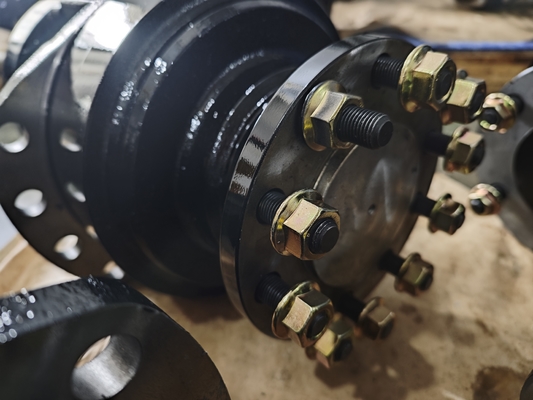 17.5-22 MPa Motor hidráulico de órbita de flange personalizado para máquinas de construção