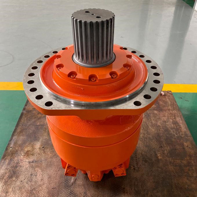 Cor personalizada Motor hidráulico Poclain 2343-3490 N.m Torque 0-150 R/min Velocidade