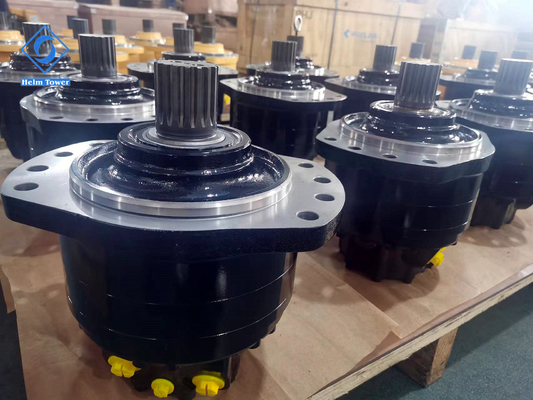 Motor hidráulico da série Poclain MS com regulagem de velocidade