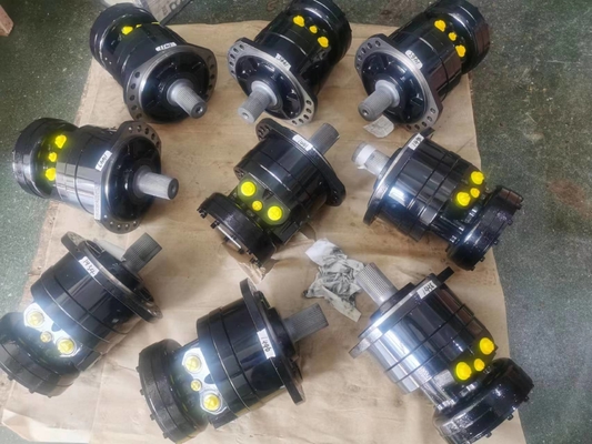 Motor hidráulico de alta velocidade Motor de alto binário para equipamento de construção