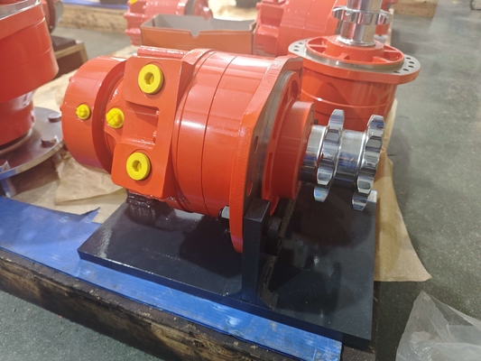 Ferro fundido pesado 100-125r/min Motor de pistão hidráulico com cor personalizada