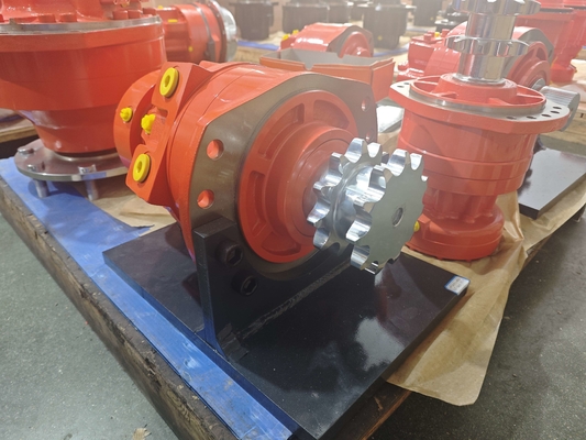 Ferro fundido pesado 100-125r/min Motor de pistão hidráulico com cor personalizada