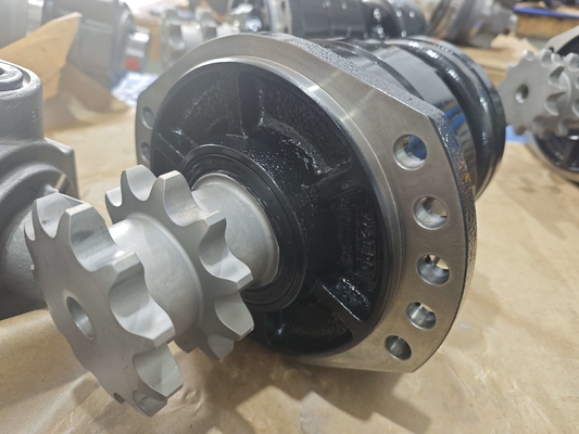 Motor hidráulico de baixa velocidade e torque com óleo de temperatura normal