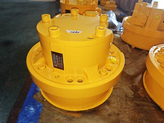 Tipo de comando de pistão hidráulico Motor de roda hidráulica para aplicações de ferro fundido e de cargas pesadas