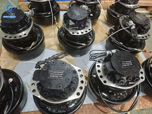 Série MCR de motores de pistão hidráulico radial de grau industrial para controlo suave e preciso