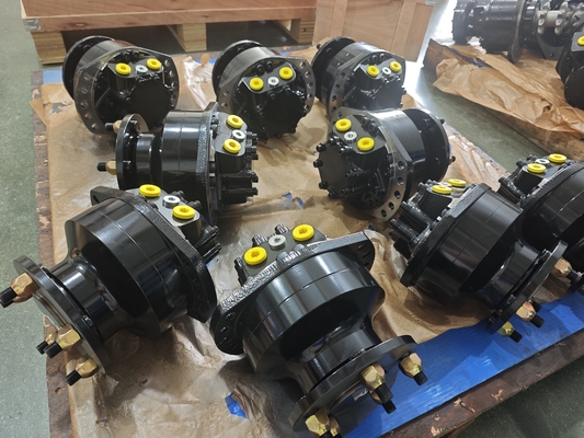 Motor hidráulico de alto binário com potência motorizada para aplicações de trabalho pesado