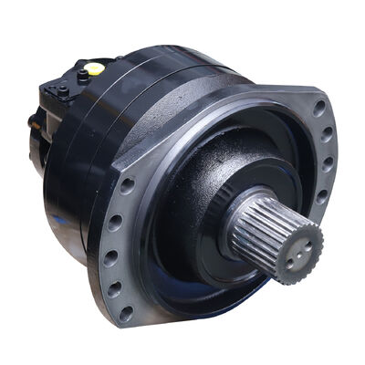 Cast Iron Hydraulic Radial Piston Motor Engineered for Construction Machinery Applications Offering and Consistent Power (Ferro fundido hidráulico com pistão radial motor concebido para aplicações de construção)