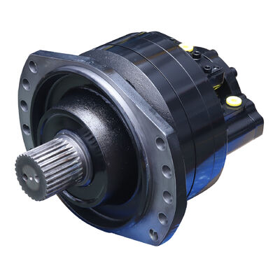 Cast Iron Hydraulic Radial Piston Motor Engineered for Construction Machinery Applications Offering and Consistent Power (Ferro fundido hidráulico com pistão radial motor concebido para aplicações de construção)