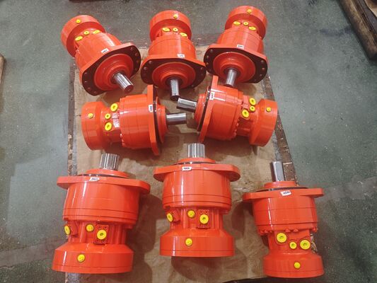 Óleo hidráulico Motor de pistão hidráulico de velocidade única dupla Construção perfeita Agricultura Máquinas marítimas Compatibilidade