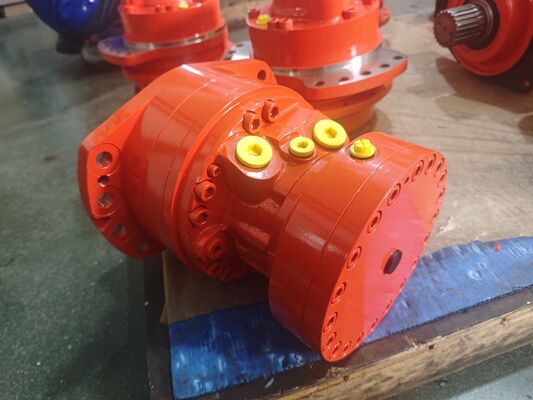 Óleo hidráulico Motor de pistão hidráulico de velocidade única dupla Construção perfeita Agricultura Máquinas marítimas Compatibilidade