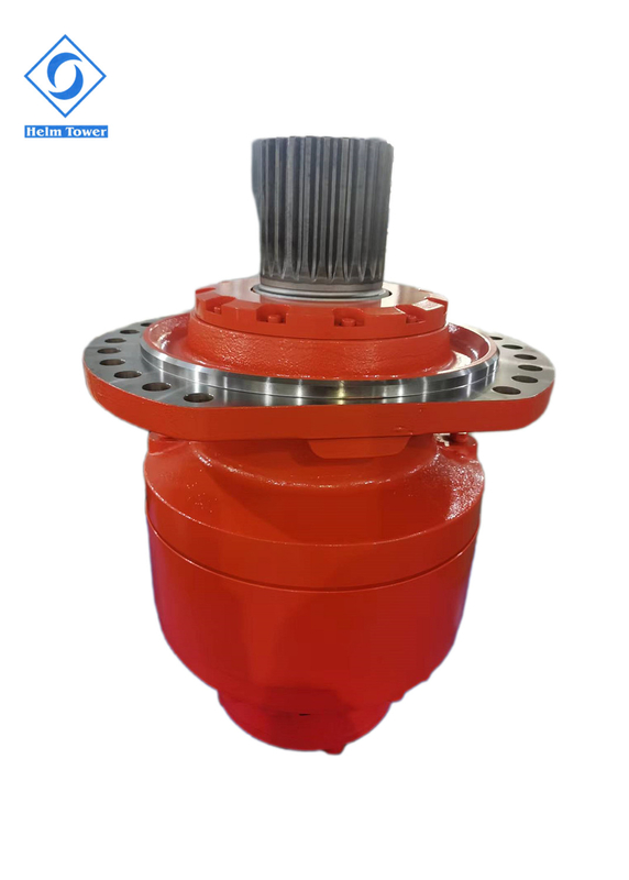 Motor hidráulico de ferro fundido com torque máximo admissível de 2950-5100 Nm